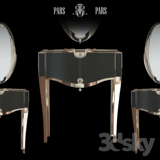 FURNITURE – TABLE AND CHAIRS 3D MODELS – 376