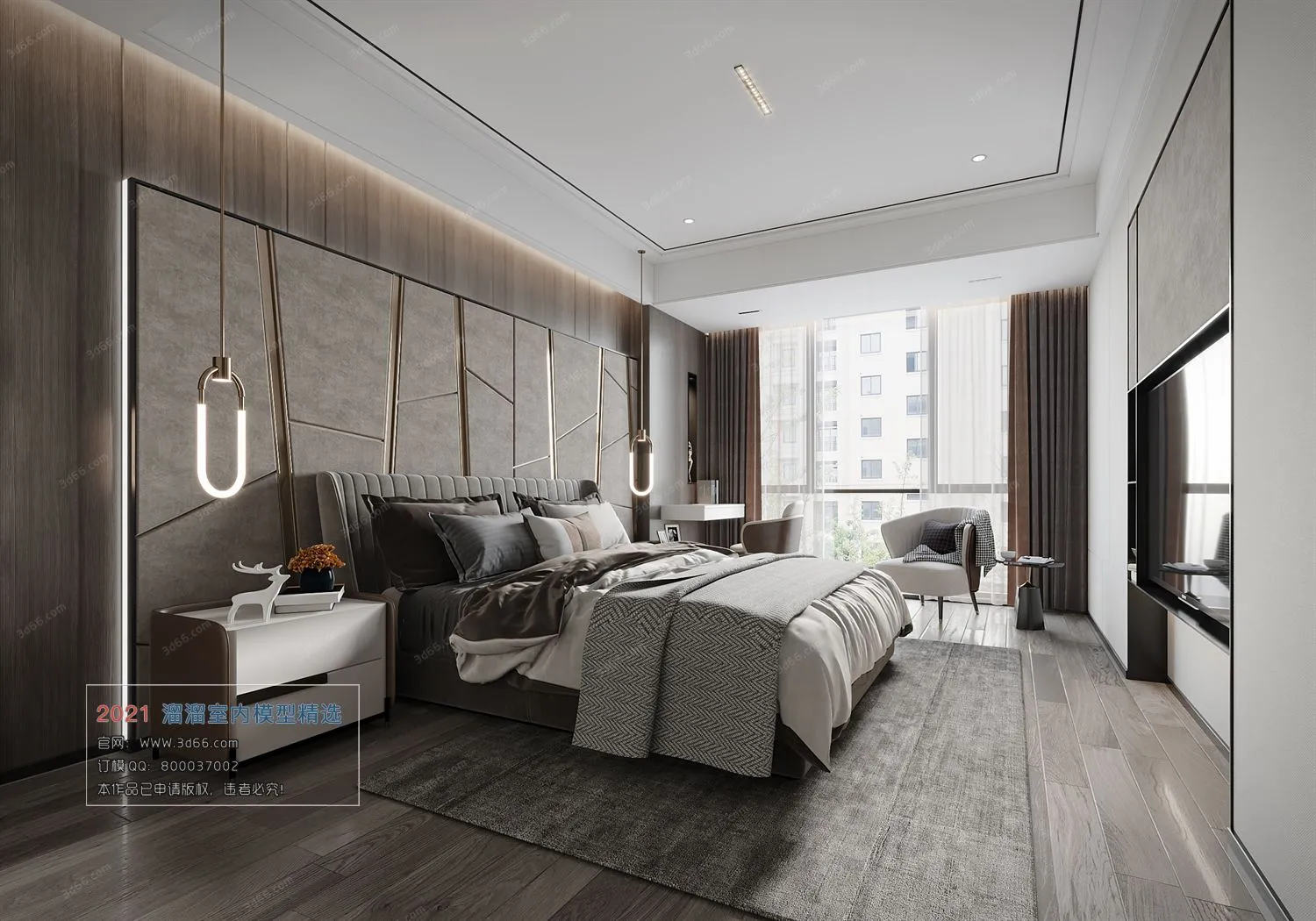 BEDROOM – A010-Modern style-Corona model