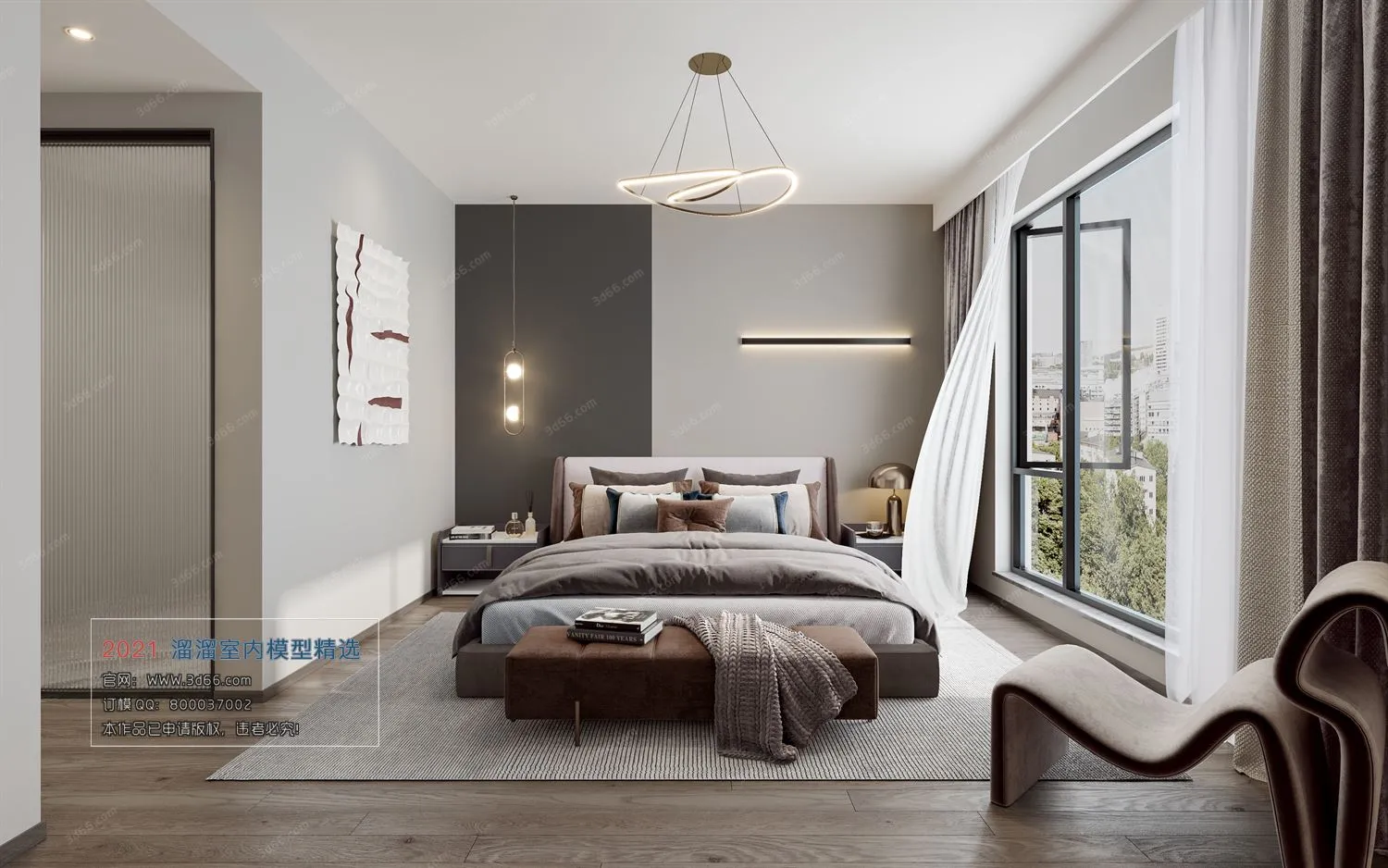 BEDROOM – A016-Modern style-Corona model