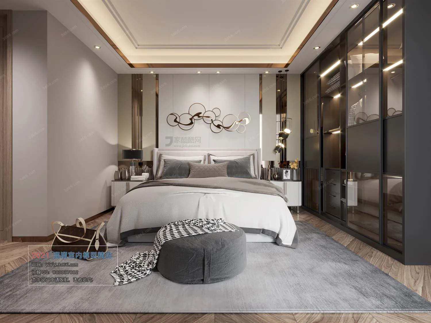 BEDROOM – A038-Modern style-Corona model