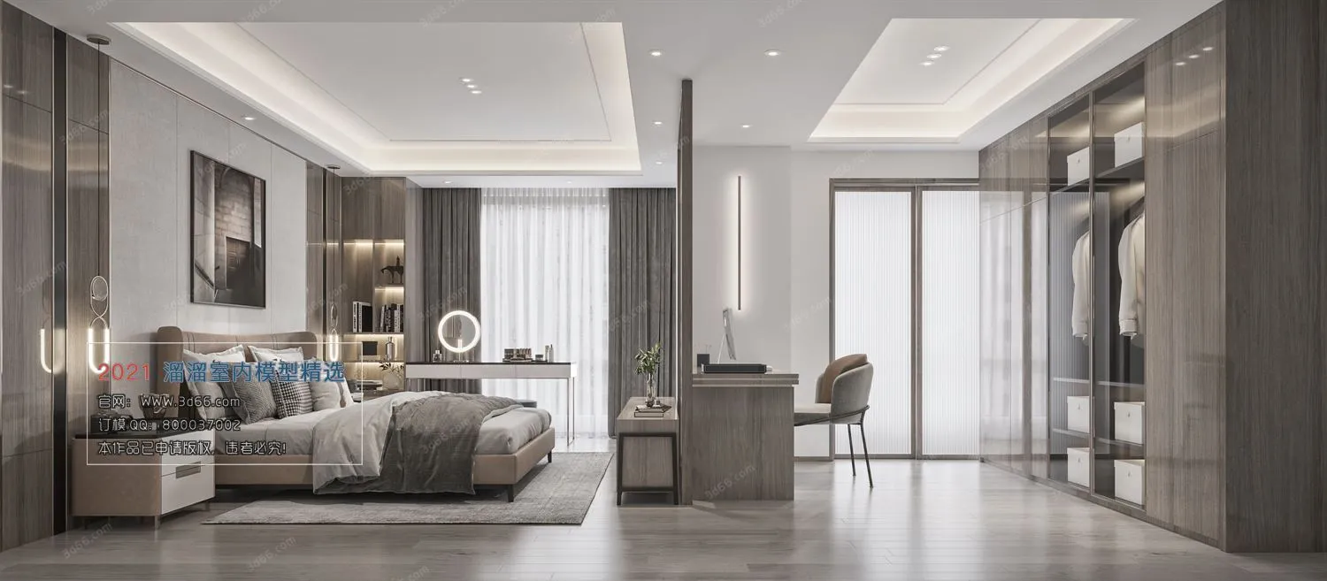 BEDROOM – A045-Modern style-Corona model