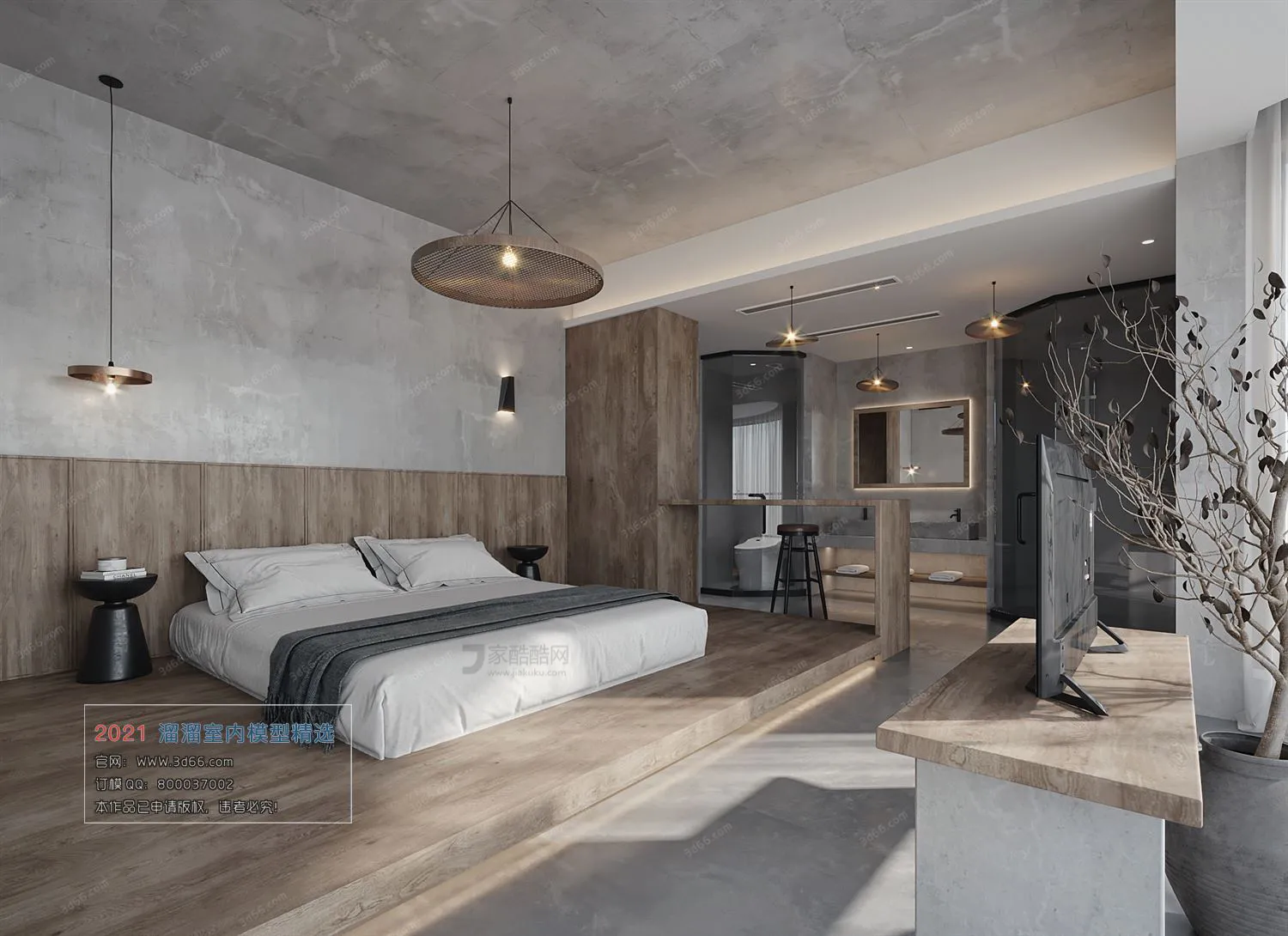 HOTEL SUITE – H001-Industrial style-Corona model