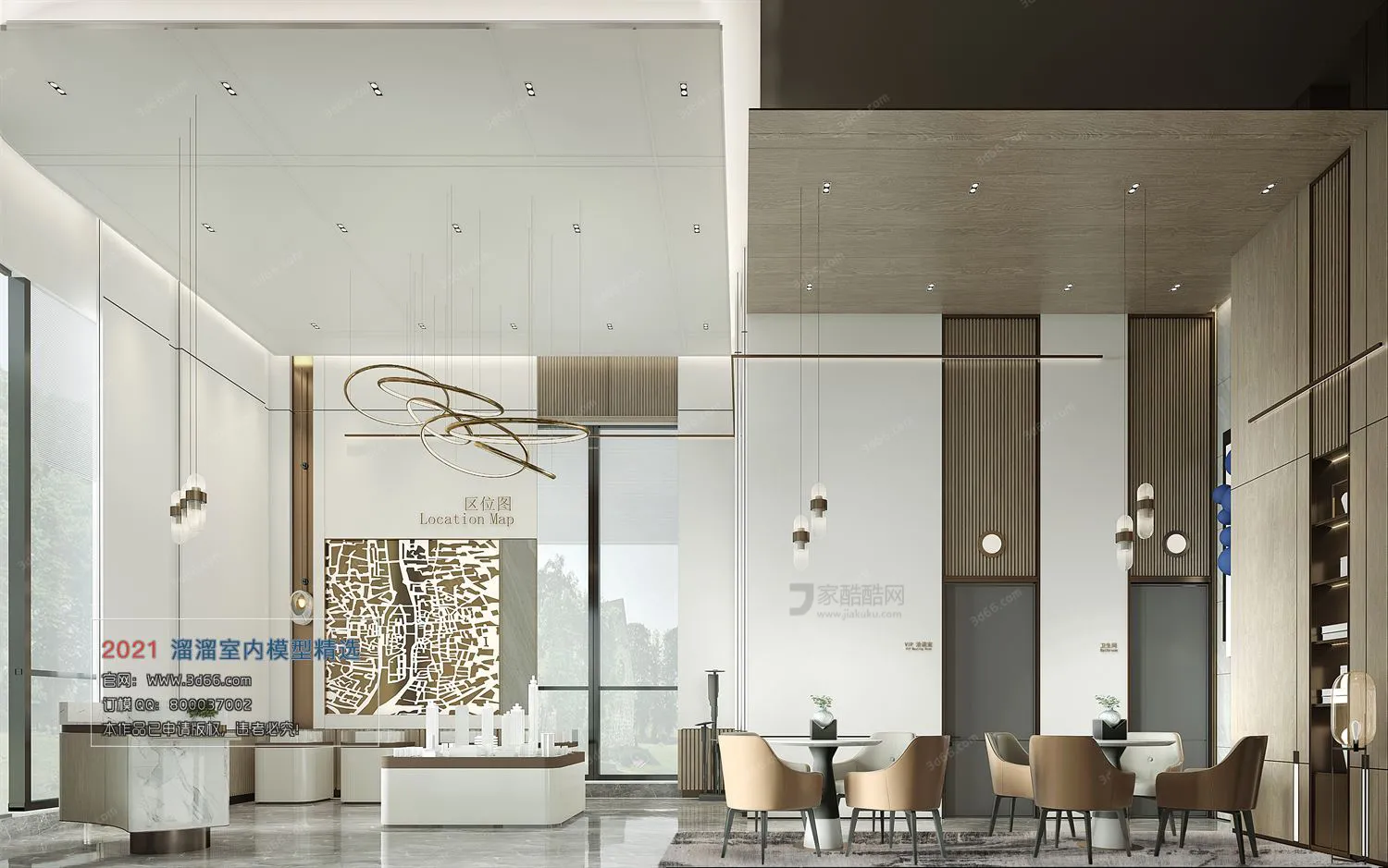 ELEVATOR, LOBBY – A002-Modern style-Corona model