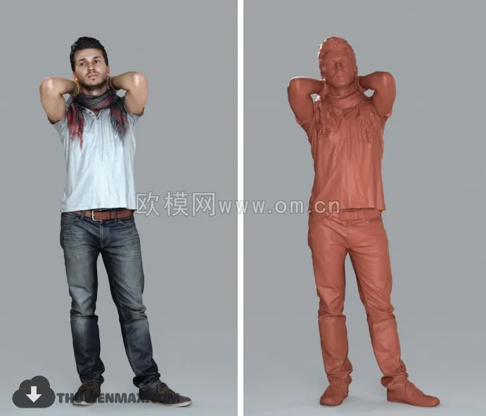 HUMAN PRO 3D MODELS – 142