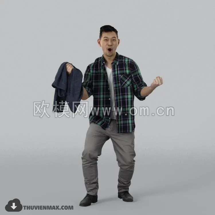 HUMAN PRO 3D MODELS – 046