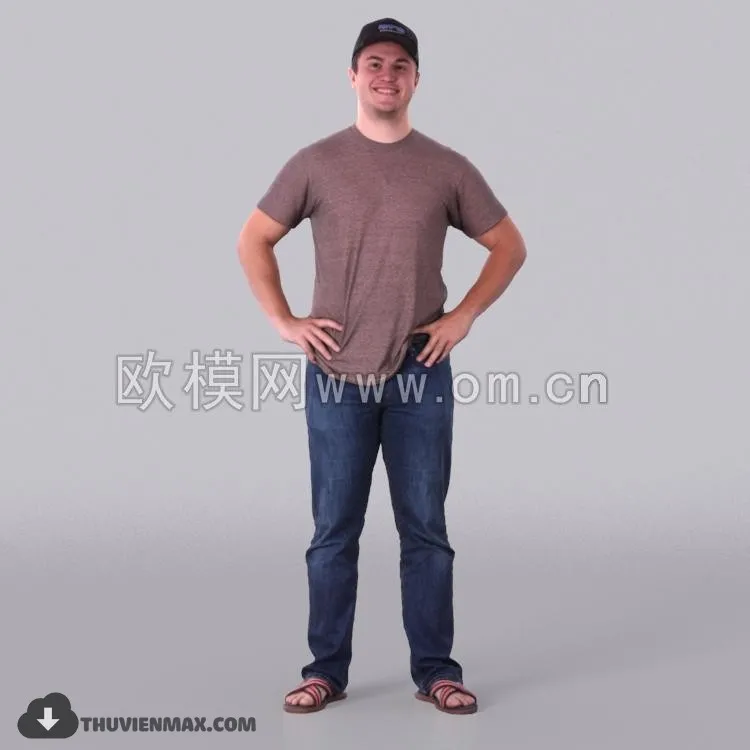 HUMAN PRO 3D MODELS – 068