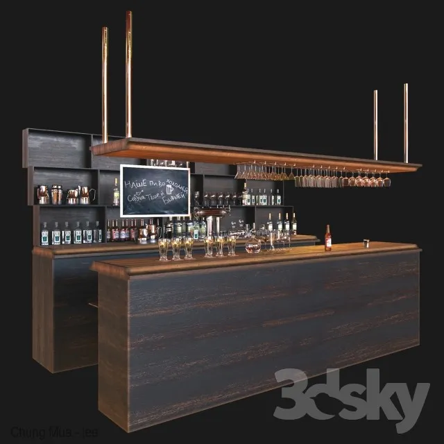 DECOR HELPER – INTERIOR – BAR 3D MODELS – 20