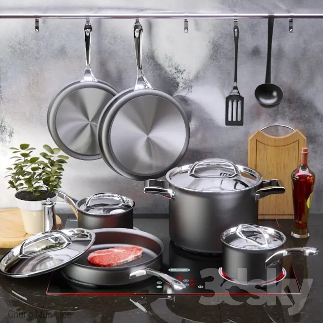 DECOR HELPER – KITCHEN – ACCESSORIES 3D MODELS – 56