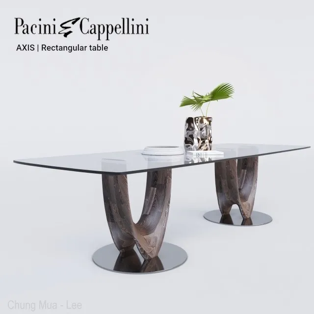 DECOR HELPER – KITCHEN – TABLE SET 3D MODELS – 182