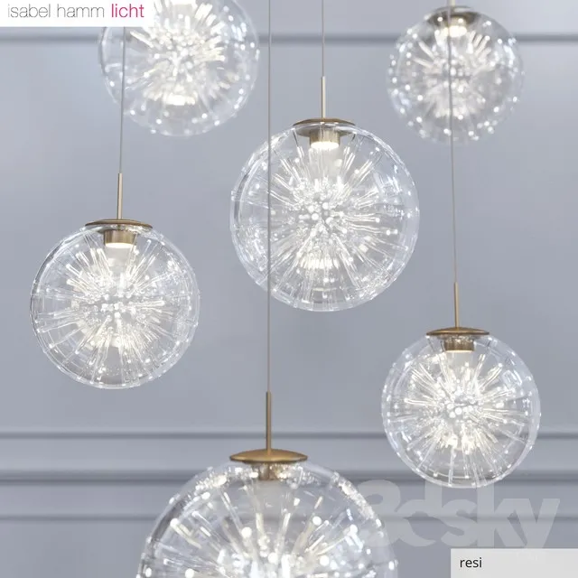 DECOR HELPER – LIGHT – CEILING 3D MODELS – 104