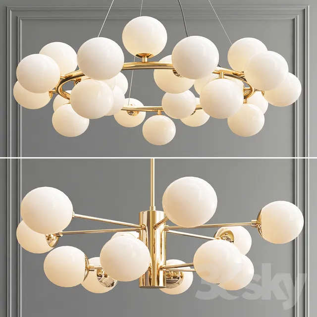 DECOR HELPER – LIGHT – CEILING 3D MODELS – 259