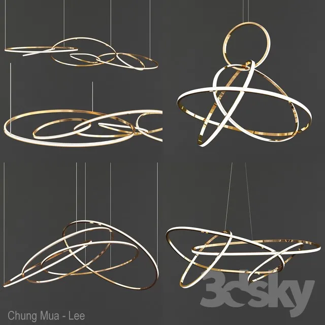 Four Exclusive Chandelier Collection_19 Niamh Barry 3DS Max - thumbnail 3