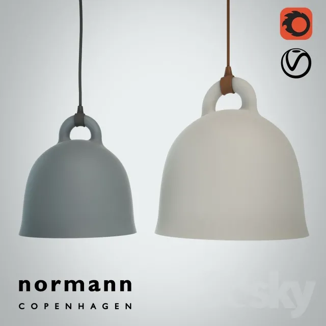 Norman Copenhagen – Bell Lamp 3DS Max - thumbnail 3