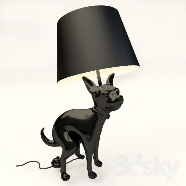 Lamp Good puppy 3DS Max - thumbnail 3