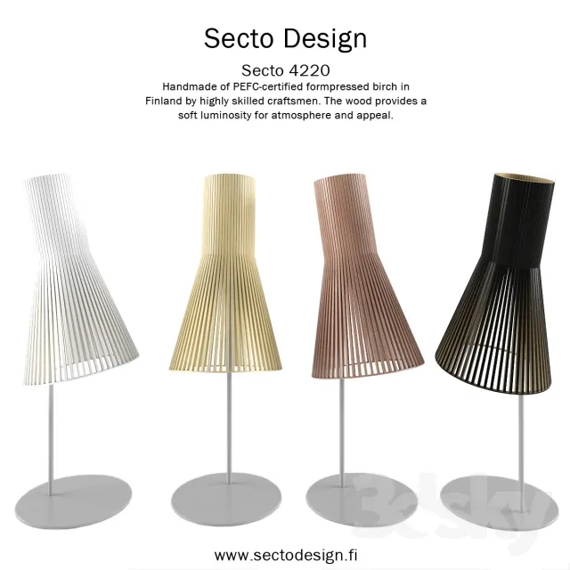 Secto Design Secto 4220 3DS Max - thumbnail 3