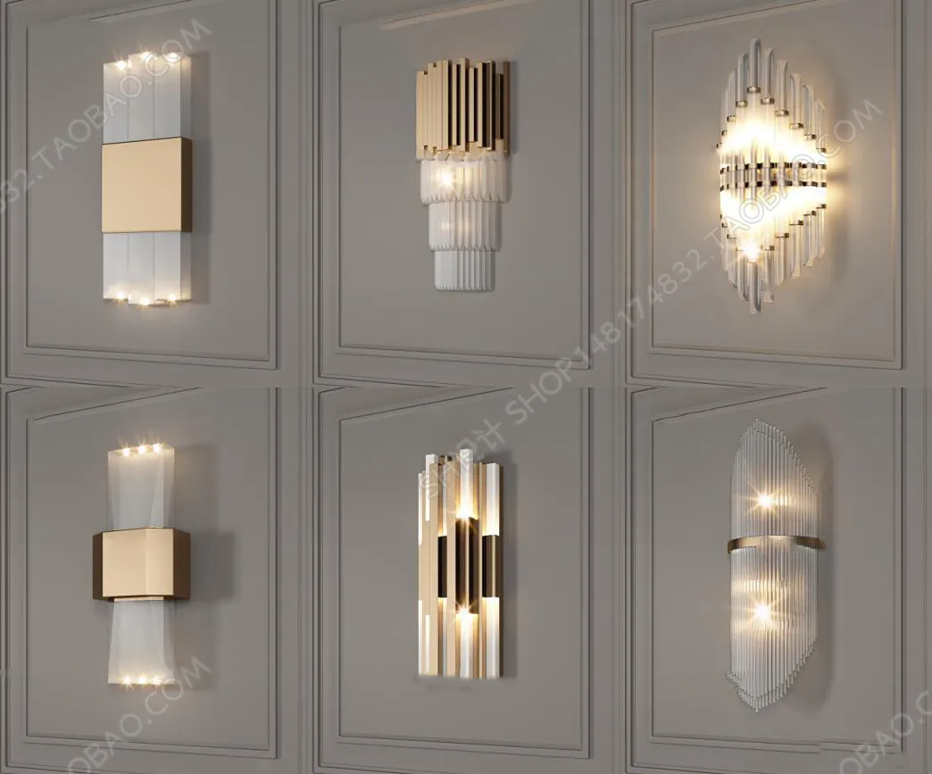 DECOR HELPER – LIGHT – WALL 3D MODELS – 105