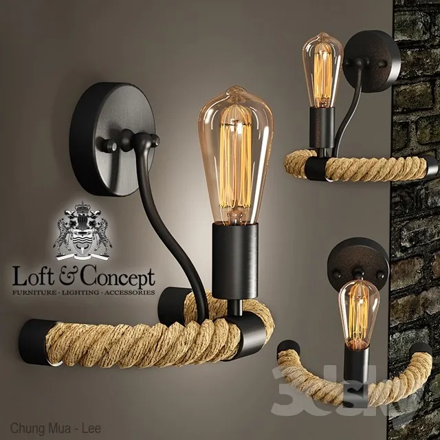 Bra Loft Rope Bra 3DS Max - thumbnail 3