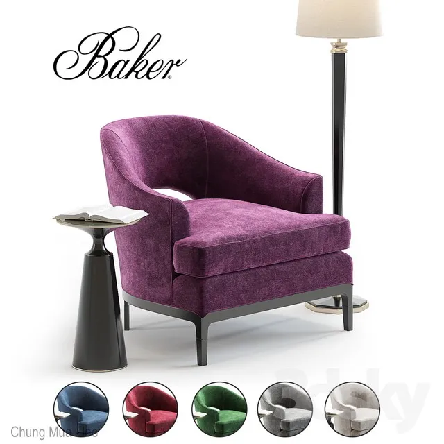 DECOR HELPER – LIVING ROOM – ARMCHAIRS 3D MODELS – 130