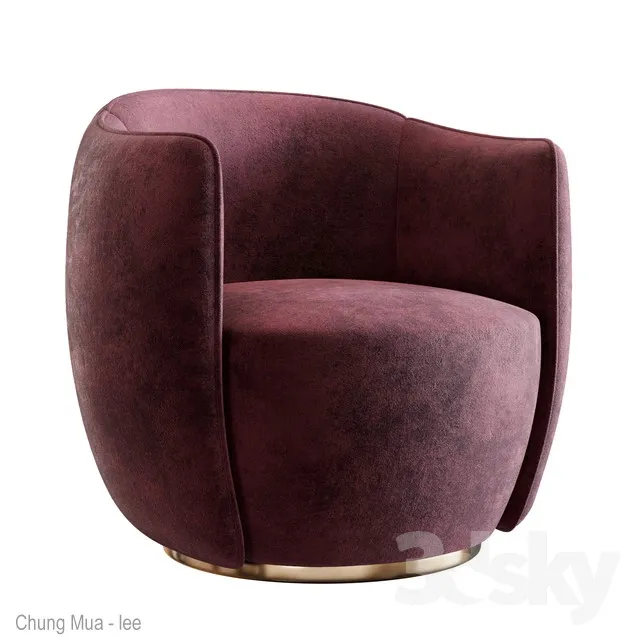 DECOR HELPER – LIVING ROOM – ARMCHAIRS 3D MODELS – 219