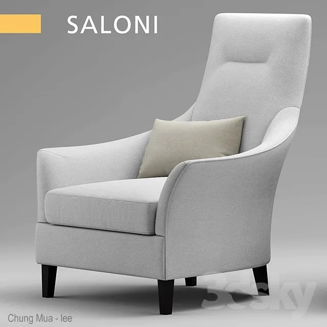 DECOR HELPER – LIVING ROOM – ARMCHAIRS 3D MODELS – 230