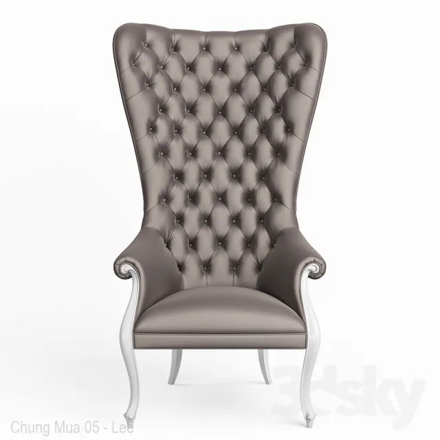 Christopher Guy Elysees high-back chair 3DS Max - thumbnail 3