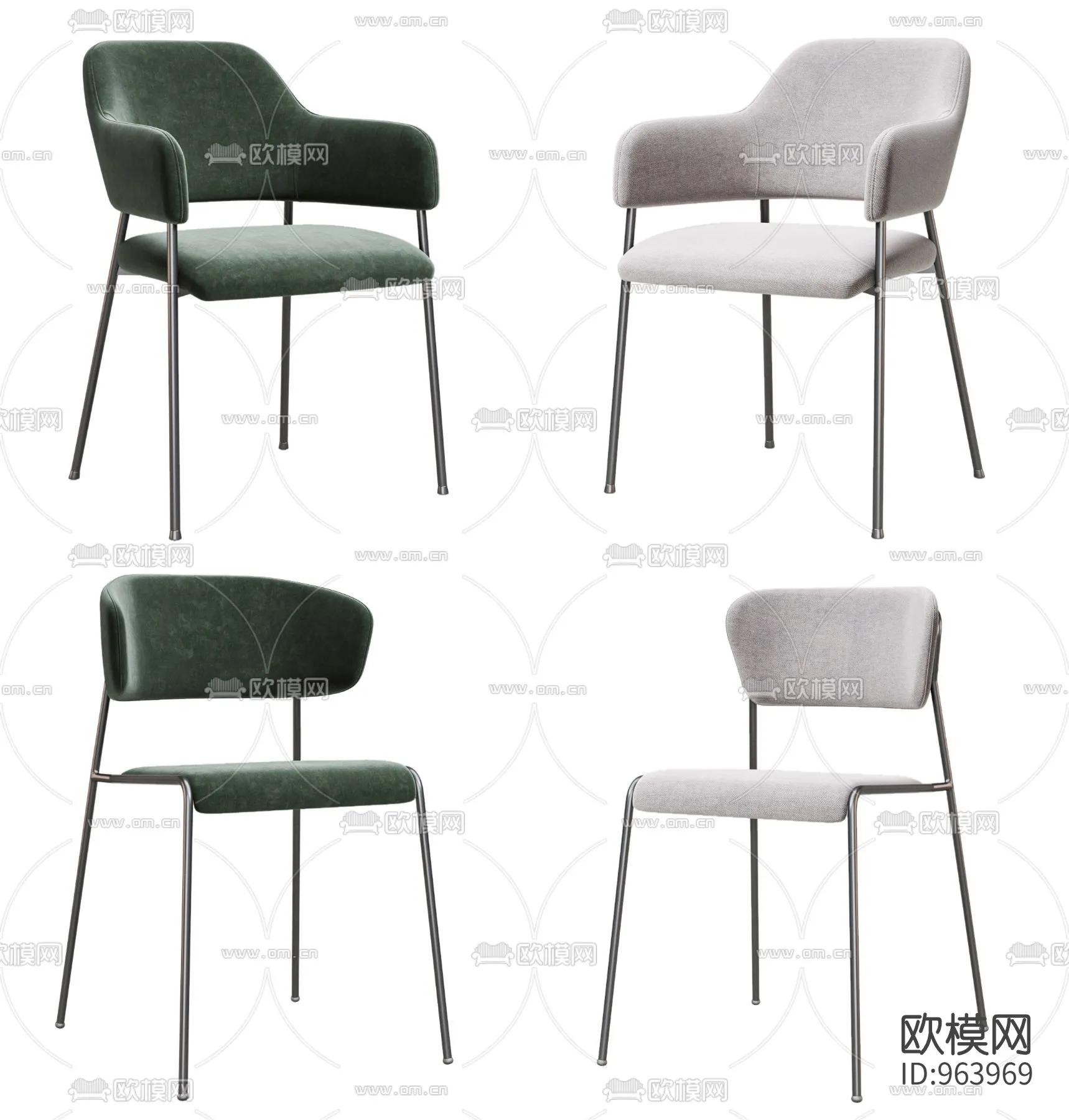 DECOR HELPER – LIVINGROOM – CHAIR 3D MODELS – 144