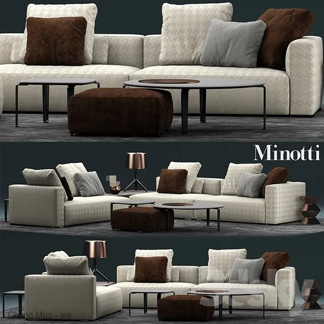 DECOR HELPER – LIVINGROOM – SOFA 3D MODELS – 105