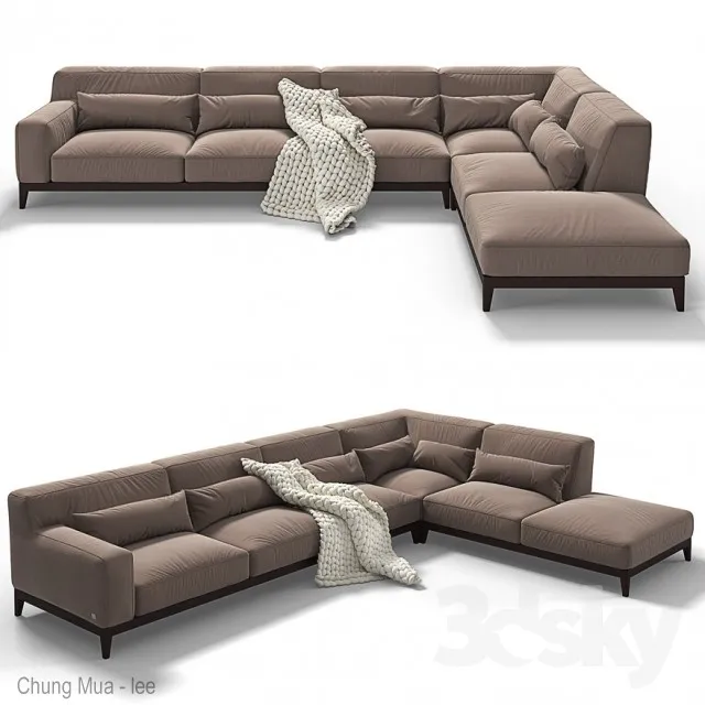 DECOR HELPER – LIVINGROOM – SOFA 3D MODELS – 194