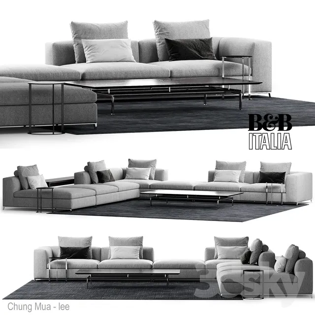 DECOR HELPER – LIVINGROOM – SOFA 3D MODELS – 292