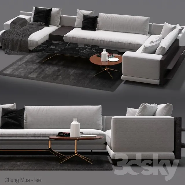 DECOR HELPER – LIVINGROOM – SOFA 3D MODELS – 296