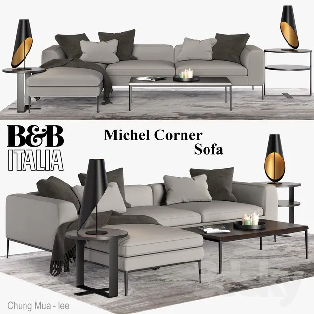 DECOR HELPER – LIVINGROOM – SOFA 3D MODELS – 325