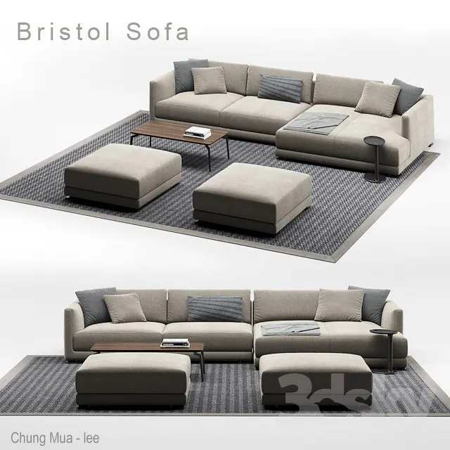DECOR HELPER – LIVINGROOM – SOFA 3D MODELS – 333