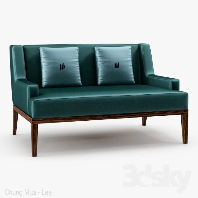 DECOR HELPER – LIVINGROOM – SOFA – LONG 3D MODELS – 114