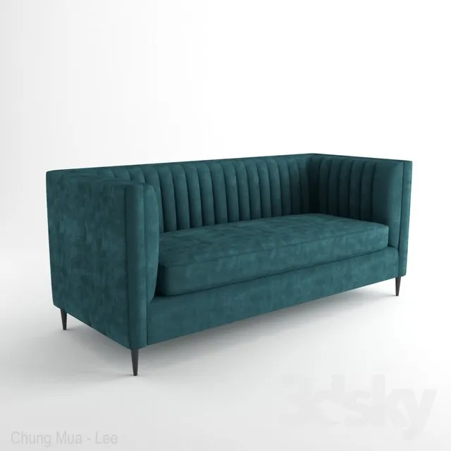 DECOR HELPER – LIVINGROOM – SOFA – LONG 3D MODELS – 33