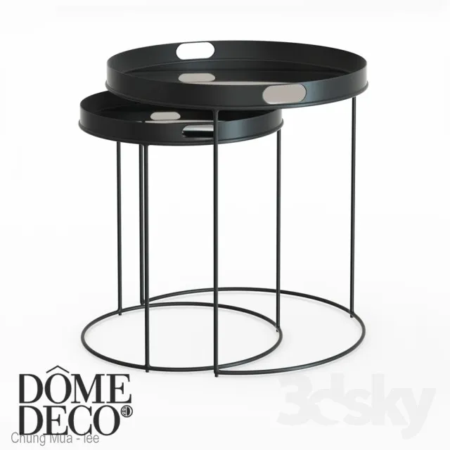 DECOR HELPER – LIVINGROOM – TEA TABLE 3D MODELS – 116