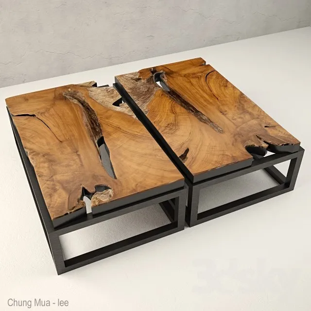 DECOR HELPER – LIVINGROOM – TEA TABLE 3D MODELS – 121