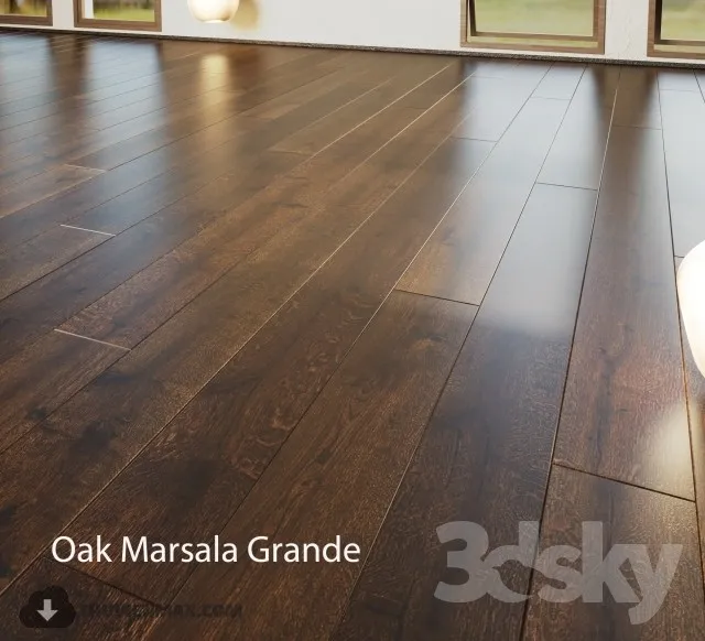 Parquet board Barlinek Floorboard – Marsala Grande 3DS Max - thumbnail 3