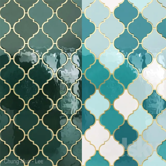 Moroccan tiles 3DS Max - thumbnail 3