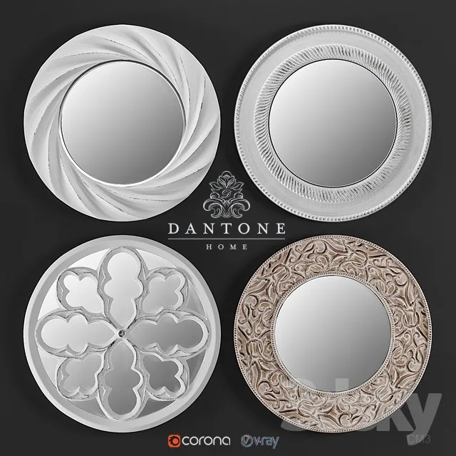 DECORATION – MIRROR 3D MODELS – 021