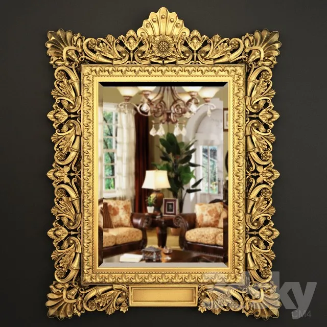 DECORATION – MIRROR 3D MODELS – 027