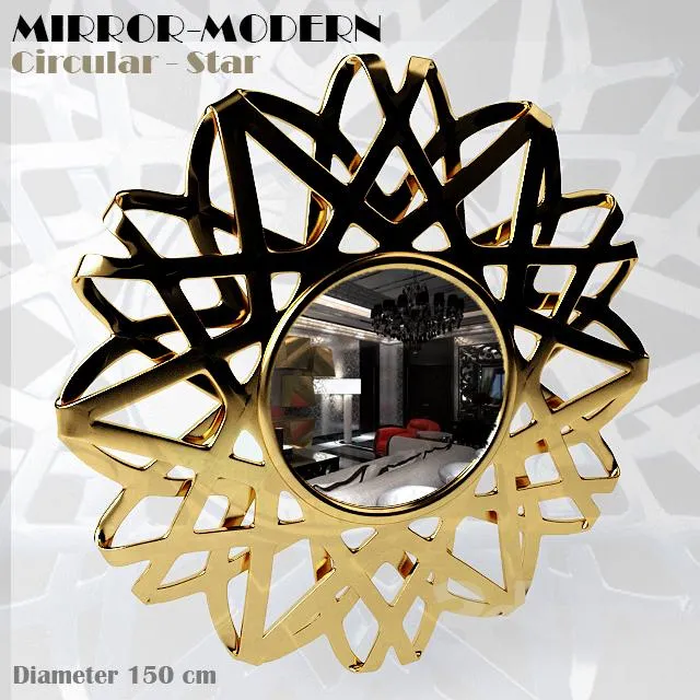 DECORATION – MIRROR 3D MODELS – 055