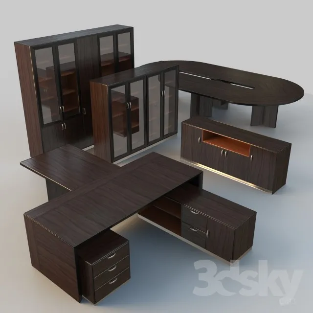 Furniture for the head Palladio. 3DS Max - thumbnail 3