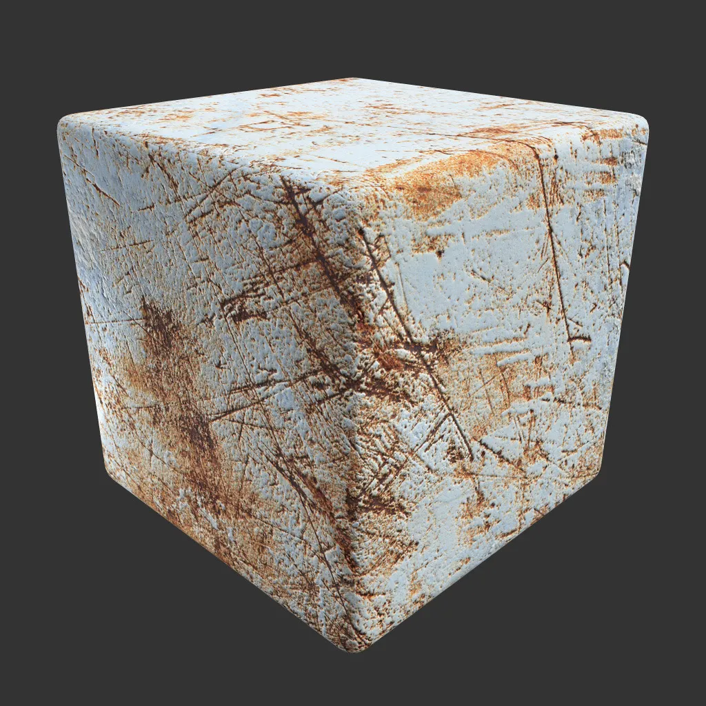 PBR TEXTURES – FULL OPTION – Rust Mixed On – 1014