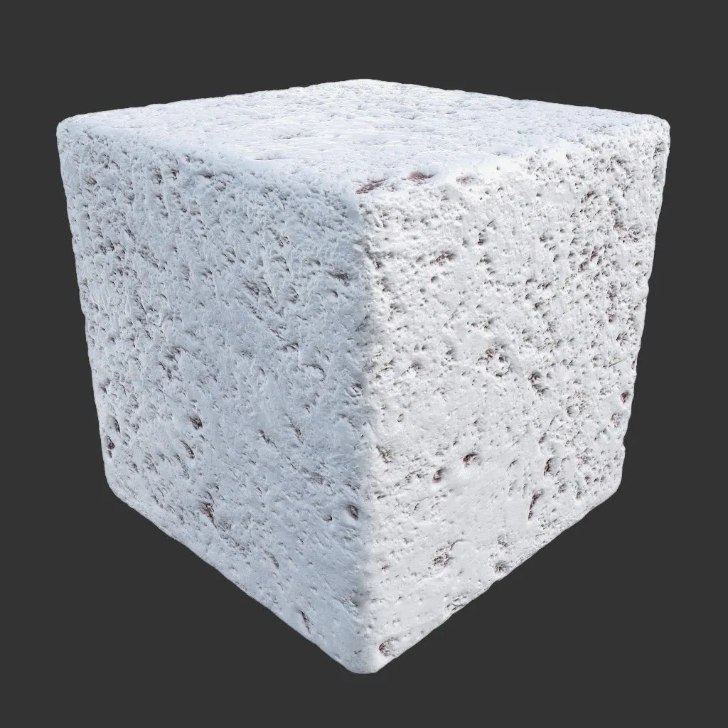 PBR TEXTURES – FULL OPTION – Snow Ice Dirty – 1104