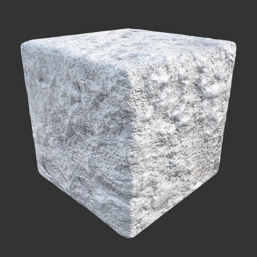 PBR TEXTURES – FULL OPTION – Snow Ice Dirty – 1106