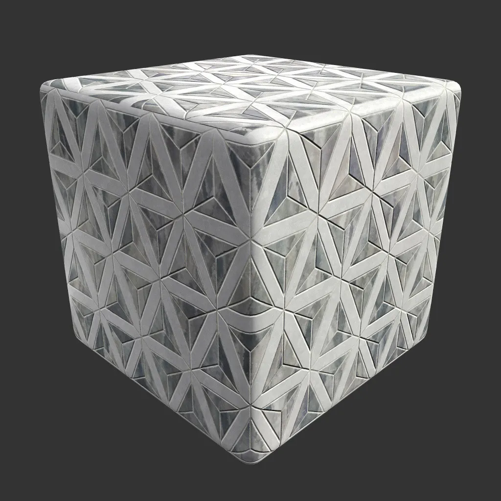 PBR TEXTURES – FULL OPTION – Tiles Elaborate Stone – 1188