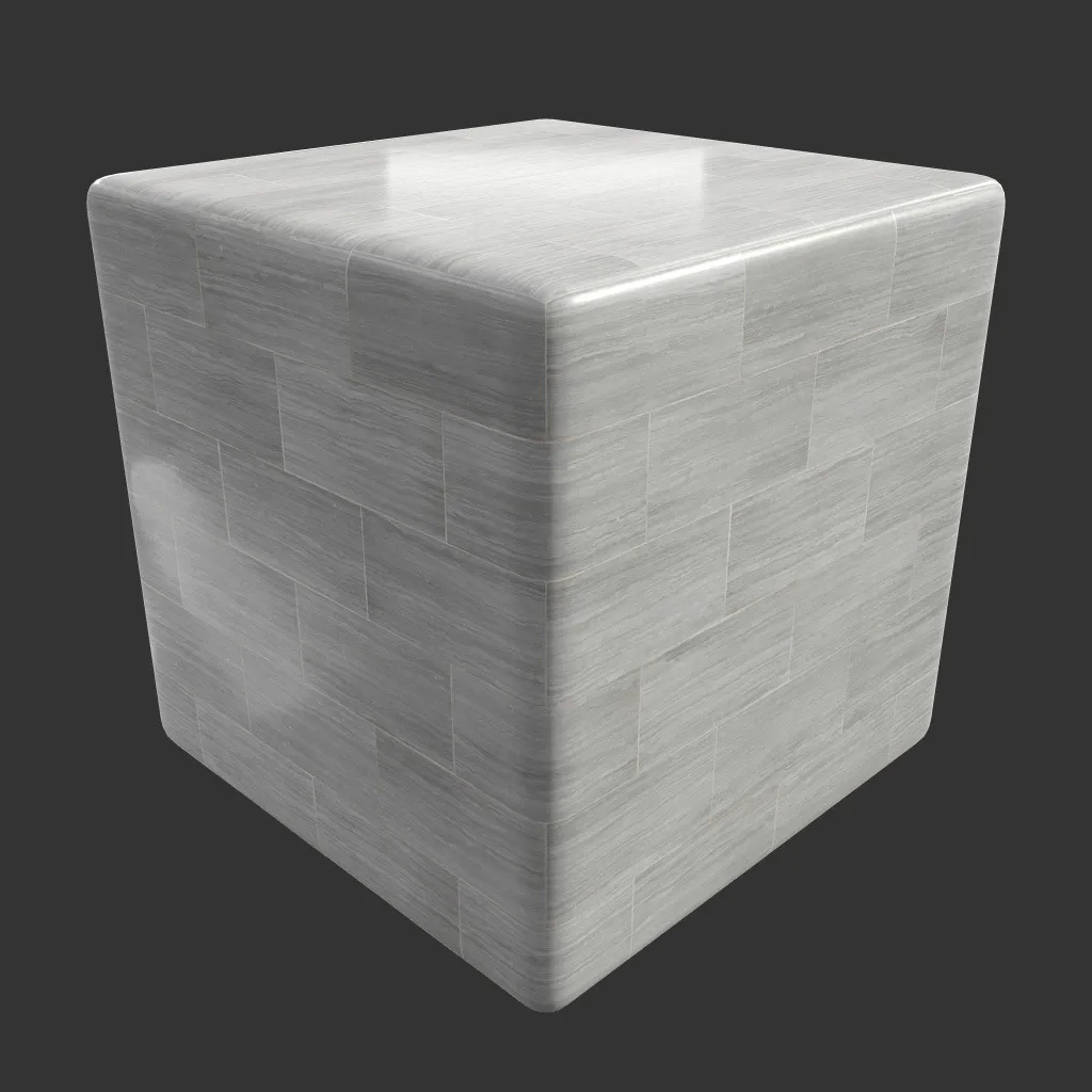 PBR TEXTURES – FULL OPTION – Tiles Rectangular Limestone – 1213