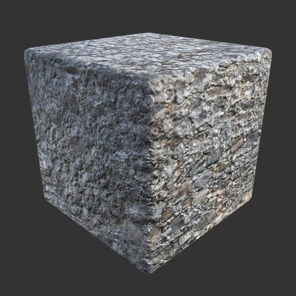 PBR TEXTURES – FULL OPTION – Wall Medieval  – 1238