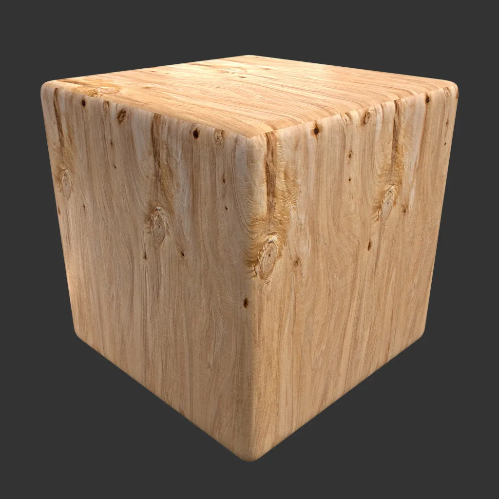 PBR TEXTURES – FULL OPTION – Wood Fine  – 1270