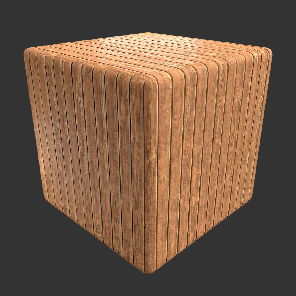 PBR TEXTURES – FULL OPTION – Wood Planks Worn – 1404